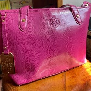 PINK RALPH LAUREN TOTE